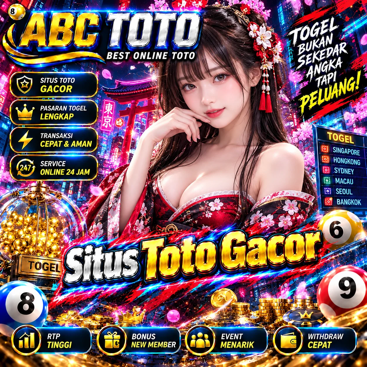 ABCTOTO ✨ Toto Togel 4D Situstotogacor & Bandar Toto Pasaran Terlengkap Resmi Andalan Member Terpilih