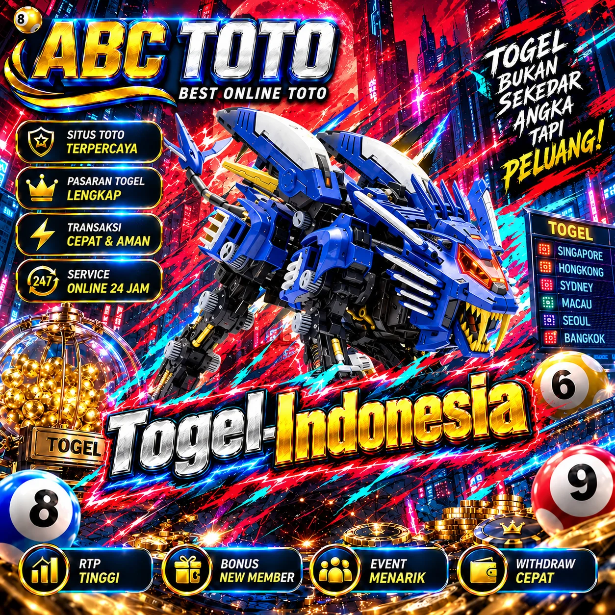 ABCTOTO ✨ Toto Togel 4D Togel-Indonesia & Bandar Toto Pasaran Terlengkap Resmi Andalan Member Istimewa