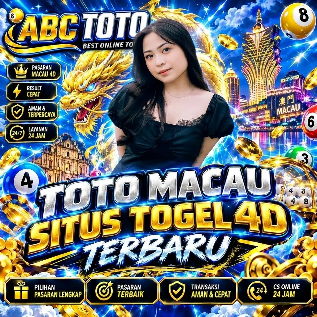 Galeri foto Toto Macau ABCTOTO: Situs Togel Reputasional, Varian 4D Primadona, Analisis Angka & Keluaran Fresh di Jakarta
