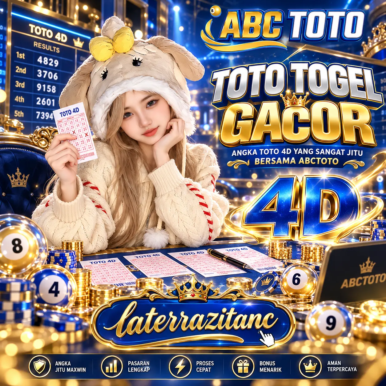 TOTO 4D ♨️ SITUS TOTO Gokil Abis dan Toto Togel Gacor ABCTOTO Resmi Terpercaya Laterrazitanc